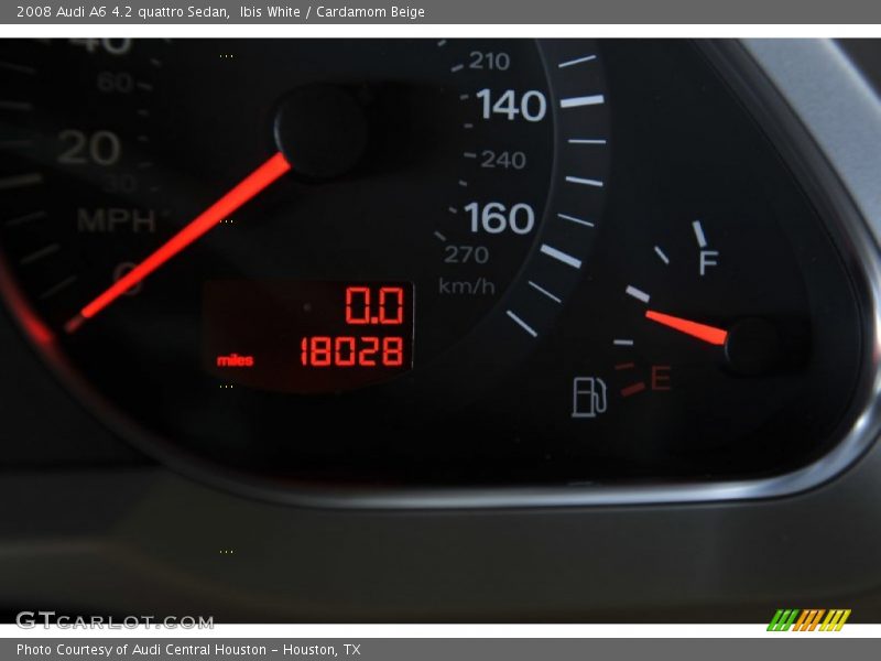 Ibis White / Cardamom Beige 2008 Audi A6 4.2 quattro Sedan