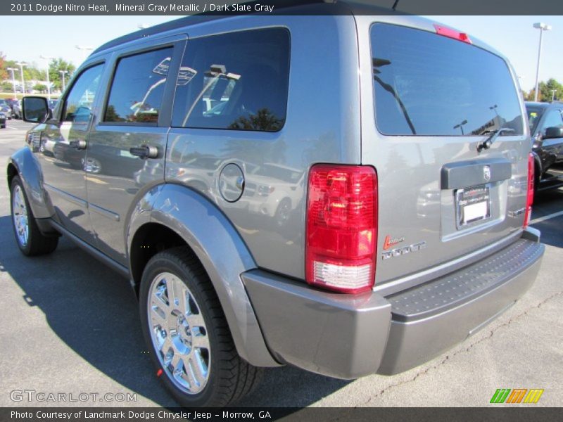 Mineral Gray Metallic / Dark Slate Gray 2011 Dodge Nitro Heat