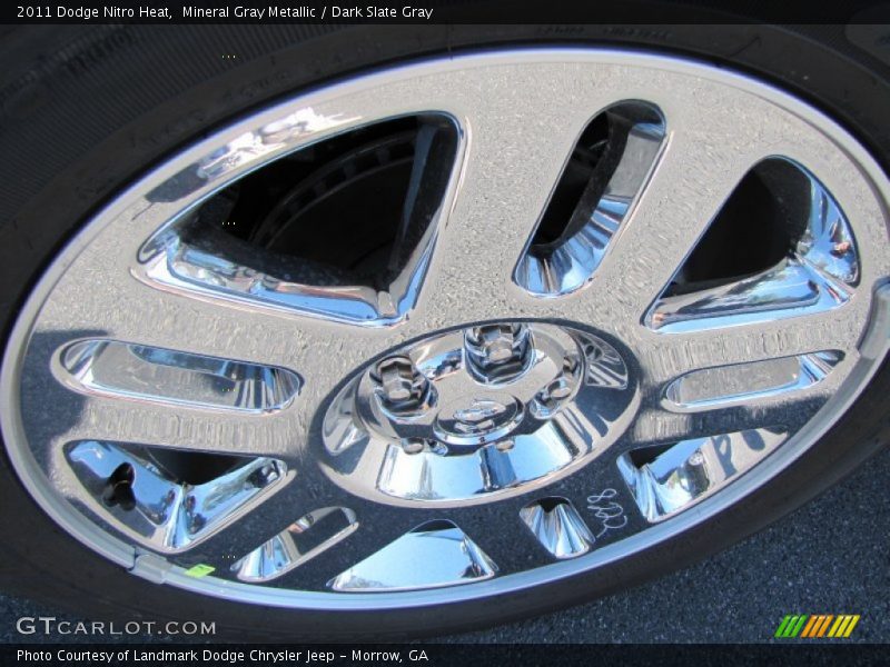 Mineral Gray Metallic / Dark Slate Gray 2011 Dodge Nitro Heat