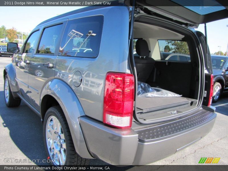 Mineral Gray Metallic / Dark Slate Gray 2011 Dodge Nitro Heat