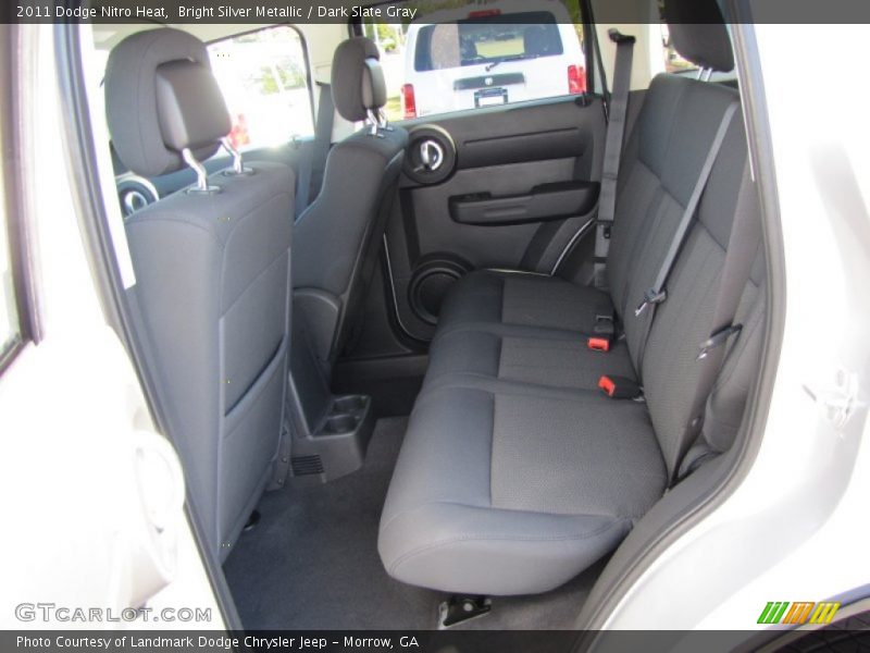 Bright Silver Metallic / Dark Slate Gray 2011 Dodge Nitro Heat