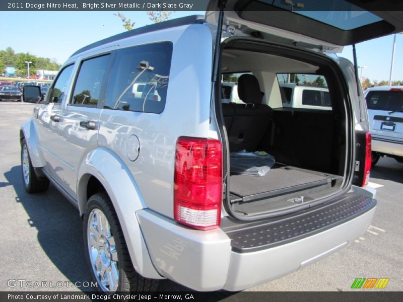 Bright Silver Metallic / Dark Slate Gray 2011 Dodge Nitro Heat