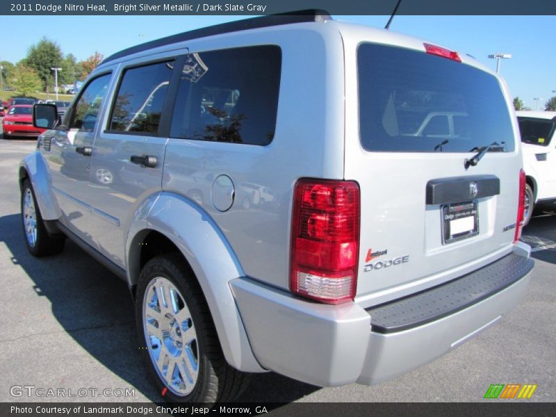 Bright Silver Metallic / Dark Slate Gray 2011 Dodge Nitro Heat