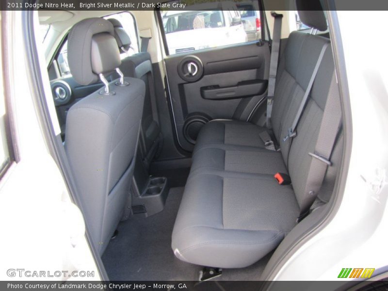Bright Silver Metallic / Dark Slate Gray 2011 Dodge Nitro Heat