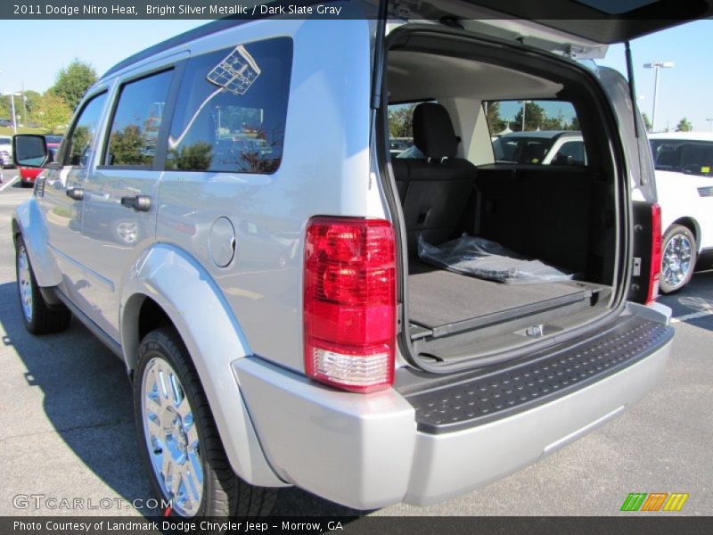 Bright Silver Metallic / Dark Slate Gray 2011 Dodge Nitro Heat