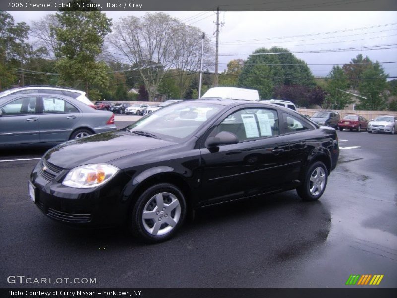 Black / Gray 2006 Chevrolet Cobalt LS Coupe