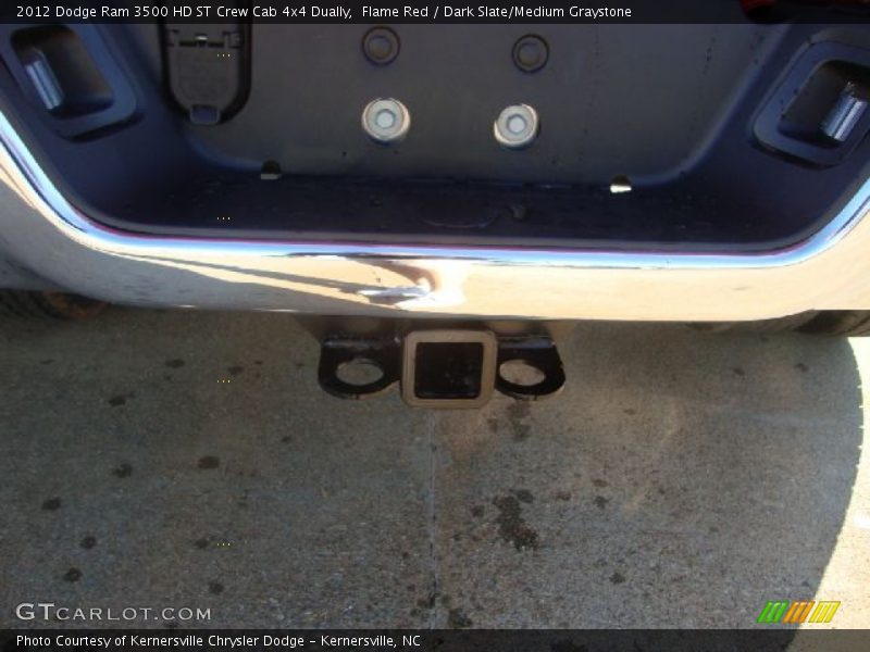 Flame Red / Dark Slate/Medium Graystone 2012 Dodge Ram 3500 HD ST Crew Cab 4x4 Dually