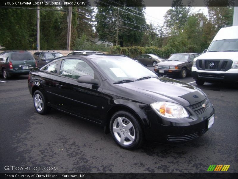 Black / Gray 2006 Chevrolet Cobalt LS Coupe