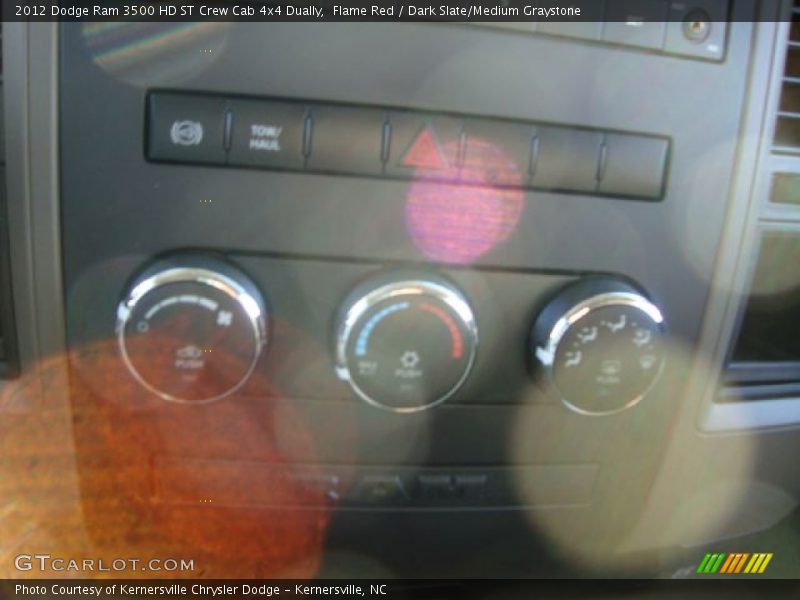 Flame Red / Dark Slate/Medium Graystone 2012 Dodge Ram 3500 HD ST Crew Cab 4x4 Dually