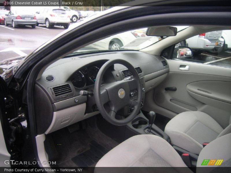 Black / Gray 2006 Chevrolet Cobalt LS Coupe