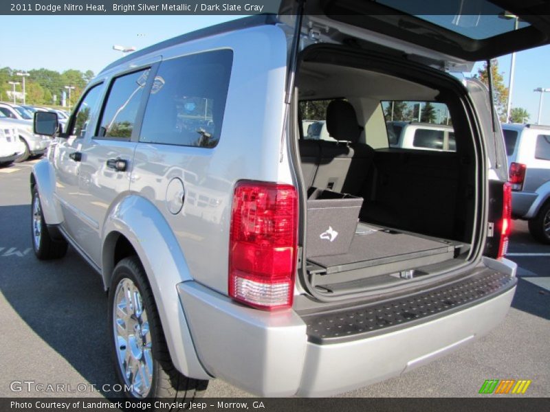 Bright Silver Metallic / Dark Slate Gray 2011 Dodge Nitro Heat