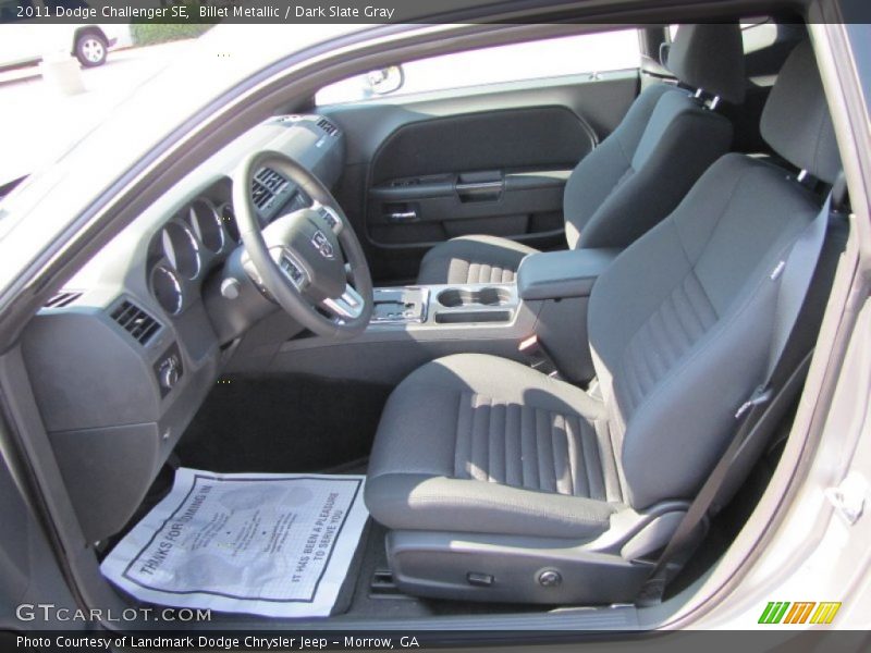 Billet Metallic / Dark Slate Gray 2011 Dodge Challenger SE