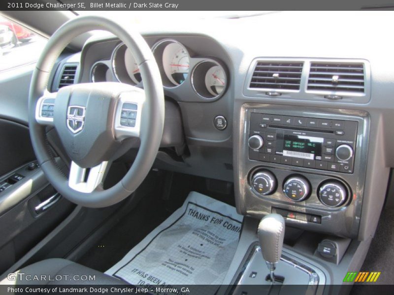 Billet Metallic / Dark Slate Gray 2011 Dodge Challenger SE