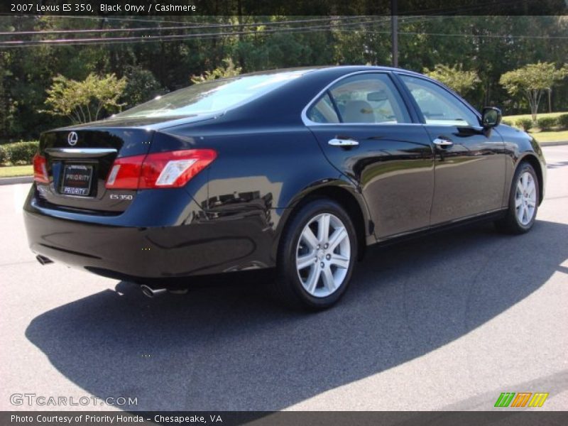 Black Onyx / Cashmere 2007 Lexus ES 350