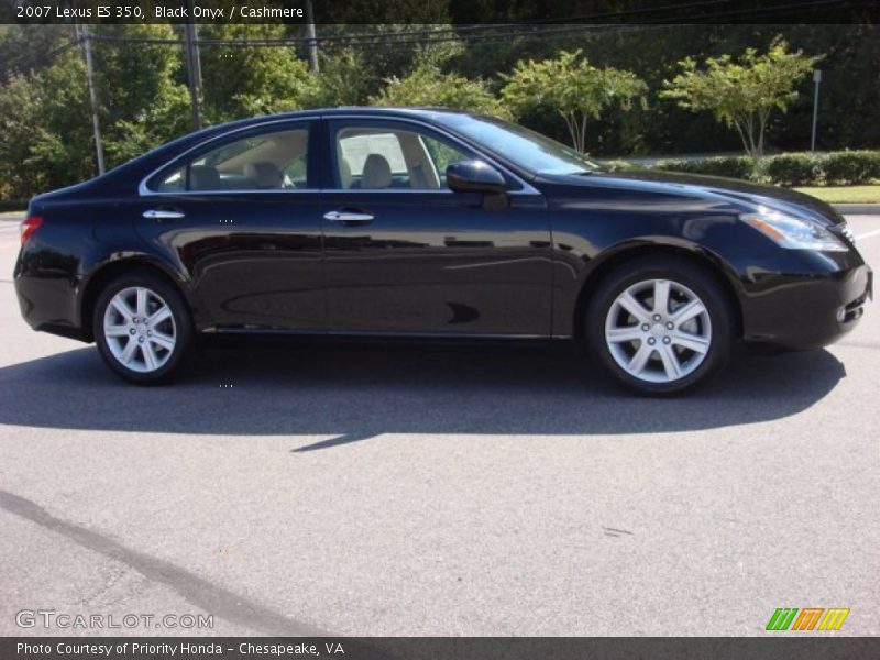Black Onyx / Cashmere 2007 Lexus ES 350