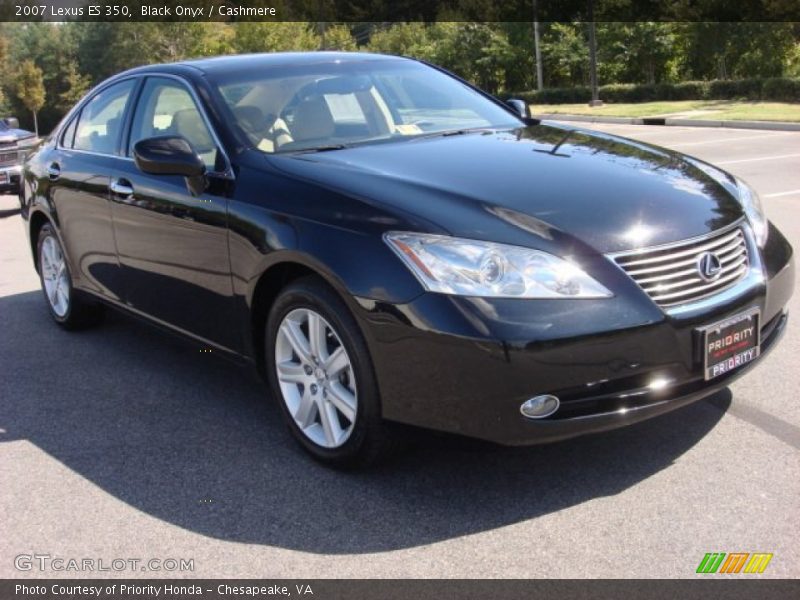 Black Onyx / Cashmere 2007 Lexus ES 350