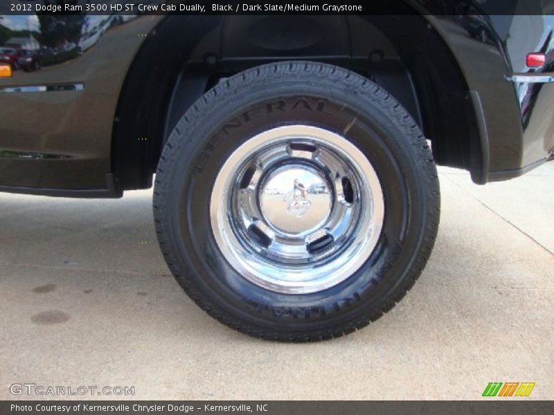 Black / Dark Slate/Medium Graystone 2012 Dodge Ram 3500 HD ST Crew Cab Dually
