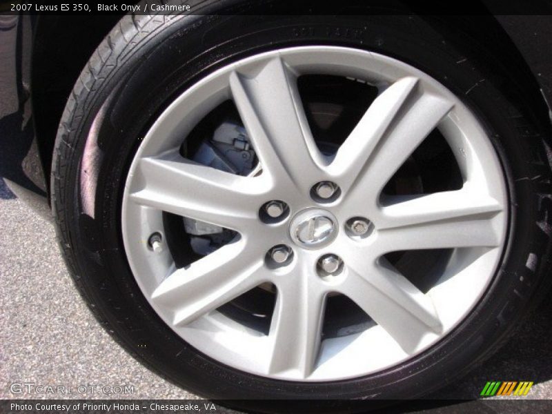 Black Onyx / Cashmere 2007 Lexus ES 350