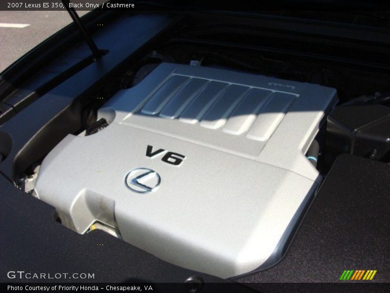 Black Onyx / Cashmere 2007 Lexus ES 350