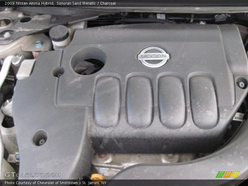 Sonoran Sand Metallic / Charcoal 2009 Nissan Altima Hybrid
