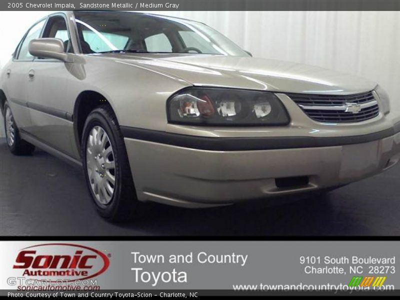 Sandstone Metallic / Medium Gray 2005 Chevrolet Impala