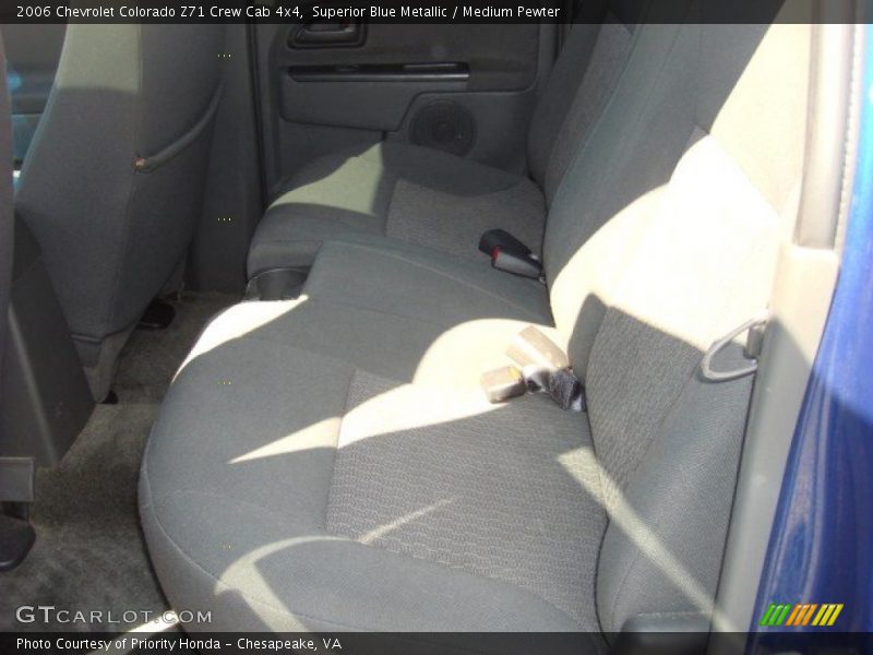 Superior Blue Metallic / Medium Pewter 2006 Chevrolet Colorado Z71 Crew Cab 4x4