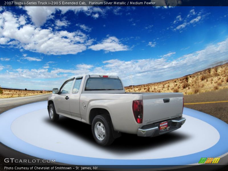 Platinum Silver Metallic / Medium Pewter 2007 Isuzu i-Series Truck i-290 S Extended Cab
