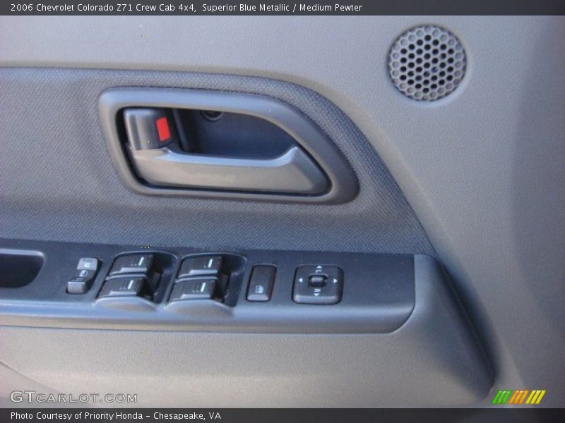 Superior Blue Metallic / Medium Pewter 2006 Chevrolet Colorado Z71 Crew Cab 4x4
