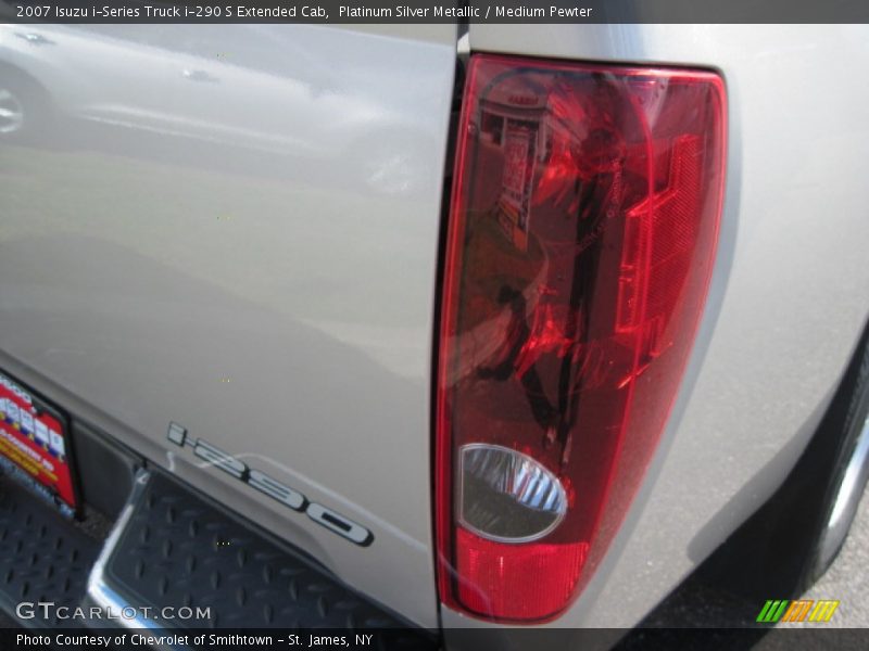 Platinum Silver Metallic / Medium Pewter 2007 Isuzu i-Series Truck i-290 S Extended Cab