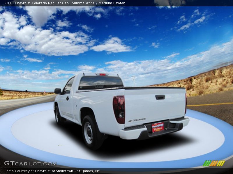 Summit White / Medium Pewter 2010 Chevrolet Colorado Regular Cab