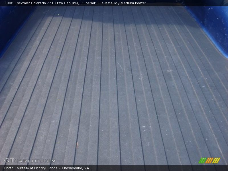 Superior Blue Metallic / Medium Pewter 2006 Chevrolet Colorado Z71 Crew Cab 4x4