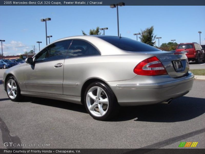 Pewter Metallic / Charcoal 2005 Mercedes-Benz CLK 320 Coupe