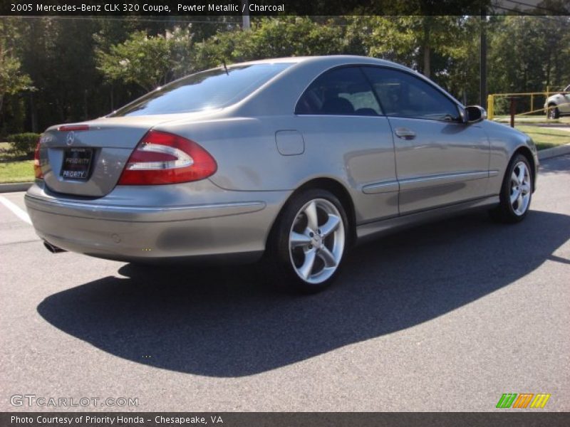 Pewter Metallic / Charcoal 2005 Mercedes-Benz CLK 320 Coupe