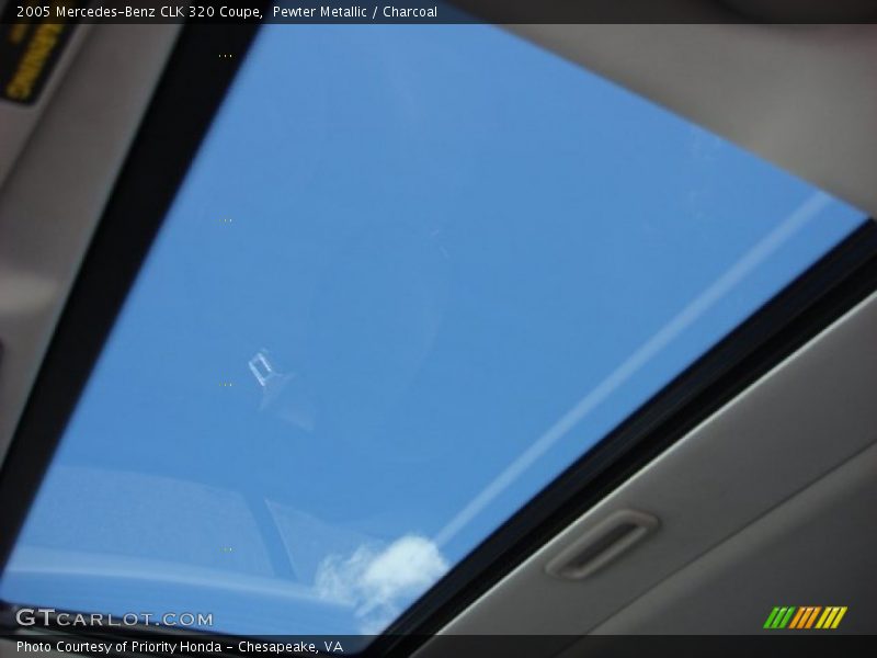 Pewter Metallic / Charcoal 2005 Mercedes-Benz CLK 320 Coupe