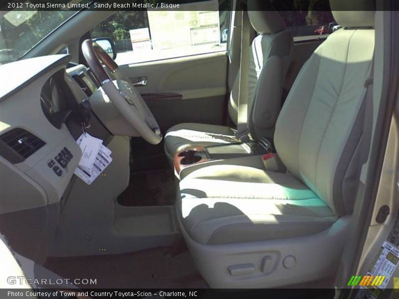 Sandy Beach Metallic / Bisque 2012 Toyota Sienna Limited