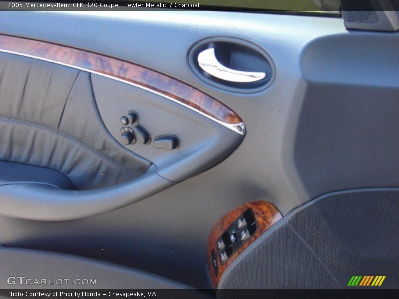 Pewter Metallic / Charcoal 2005 Mercedes-Benz CLK 320 Coupe
