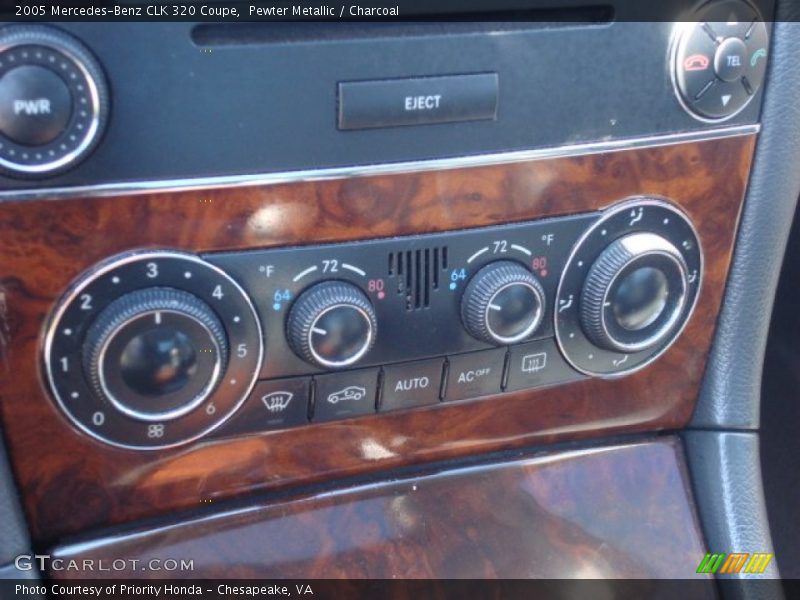 Pewter Metallic / Charcoal 2005 Mercedes-Benz CLK 320 Coupe