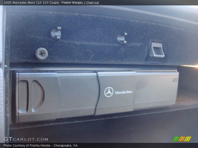 Pewter Metallic / Charcoal 2005 Mercedes-Benz CLK 320 Coupe