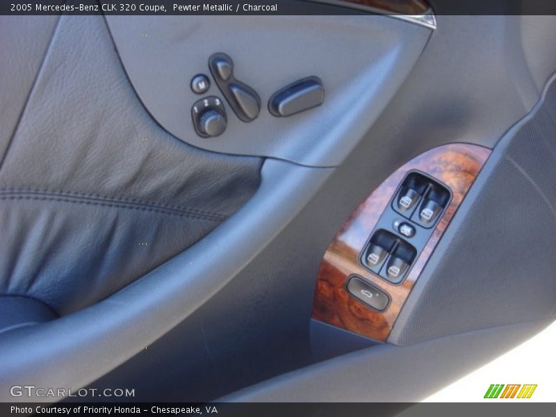 Pewter Metallic / Charcoal 2005 Mercedes-Benz CLK 320 Coupe