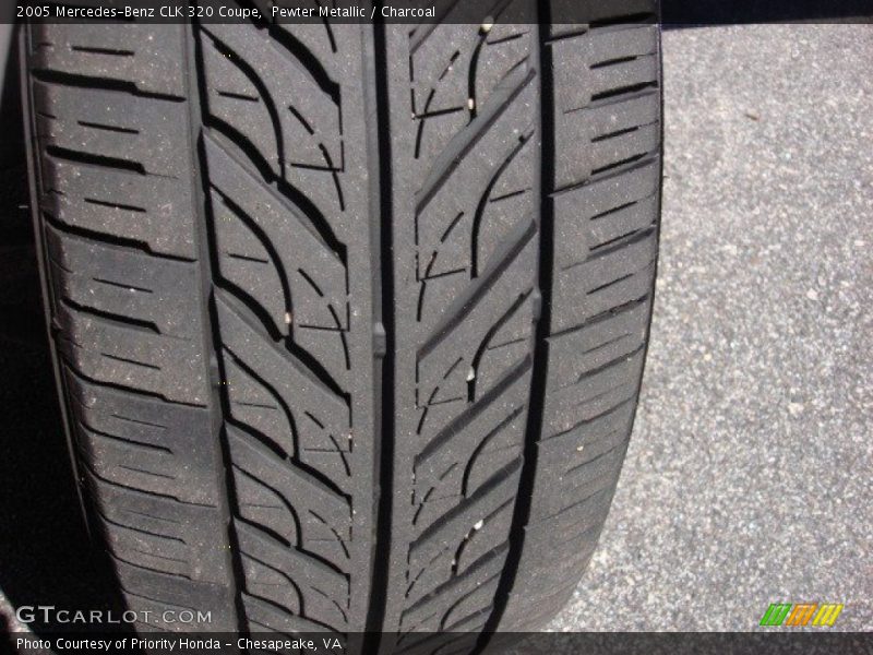 Pewter Metallic / Charcoal 2005 Mercedes-Benz CLK 320 Coupe