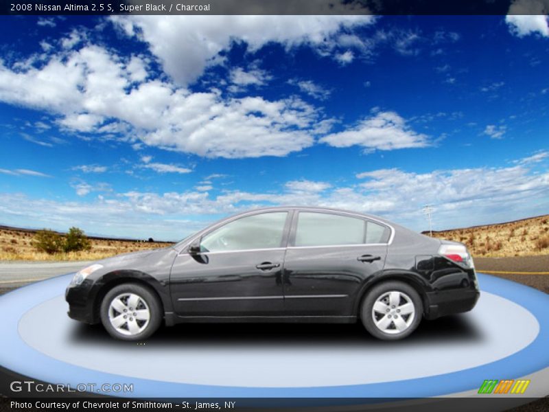 Super Black / Charcoal 2008 Nissan Altima 2.5 S