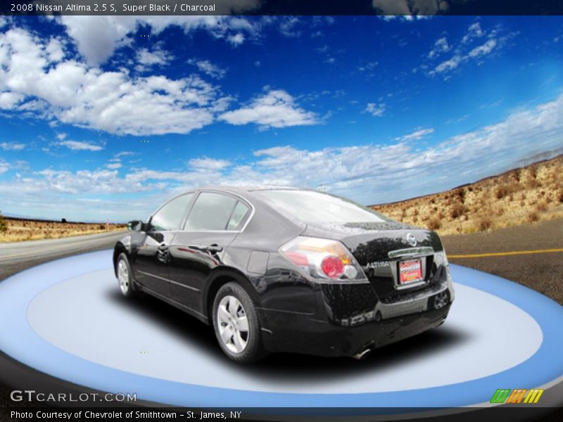 Super Black / Charcoal 2008 Nissan Altima 2.5 S