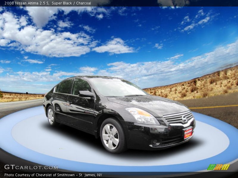 Super Black / Charcoal 2008 Nissan Altima 2.5 S