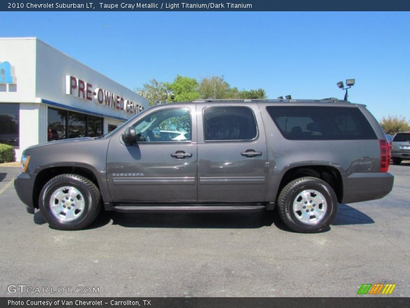 Taupe Gray Metallic / Light Titanium/Dark Titanium 2010 Chevrolet Suburban LT