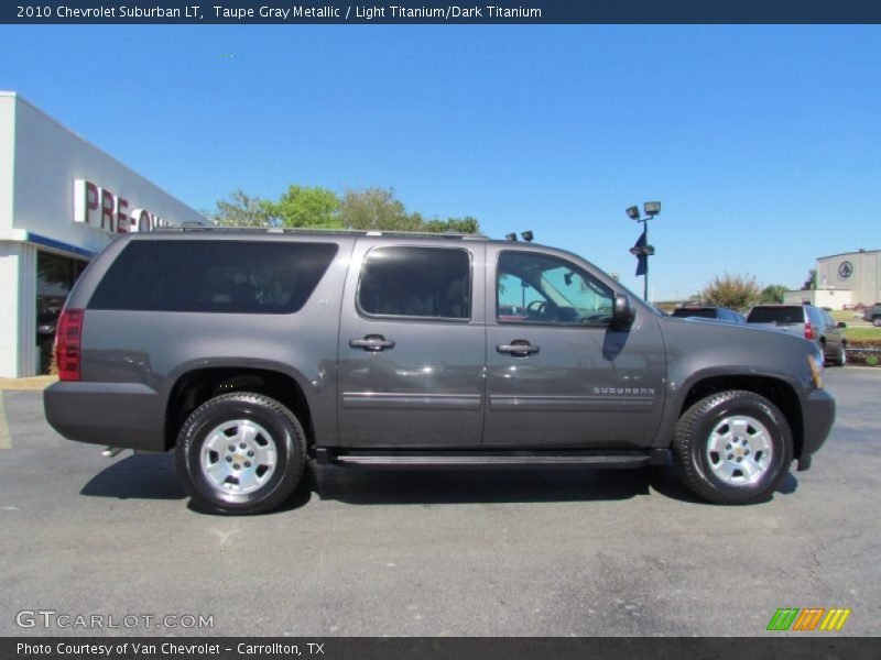 Taupe Gray Metallic / Light Titanium/Dark Titanium 2010 Chevrolet Suburban LT