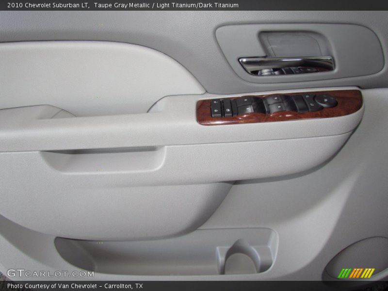 Taupe Gray Metallic / Light Titanium/Dark Titanium 2010 Chevrolet Suburban LT