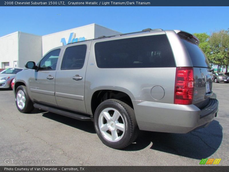 Graystone Metallic / Light Titanium/Dark Titanium 2008 Chevrolet Suburban 1500 LTZ