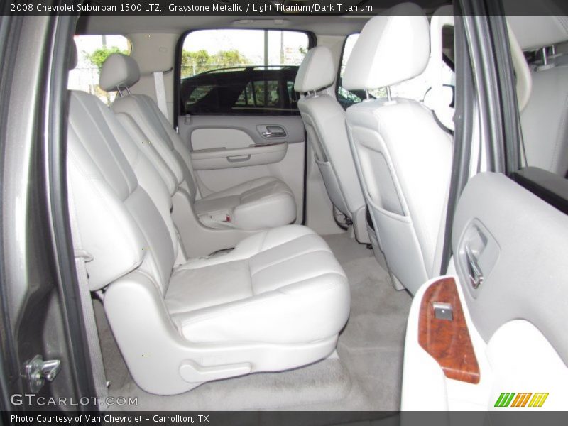 Graystone Metallic / Light Titanium/Dark Titanium 2008 Chevrolet Suburban 1500 LTZ