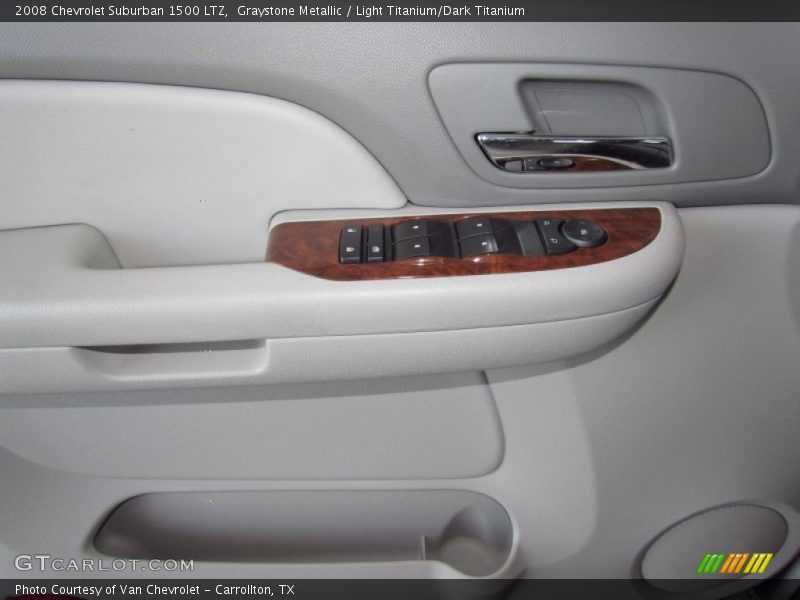 Graystone Metallic / Light Titanium/Dark Titanium 2008 Chevrolet Suburban 1500 LTZ