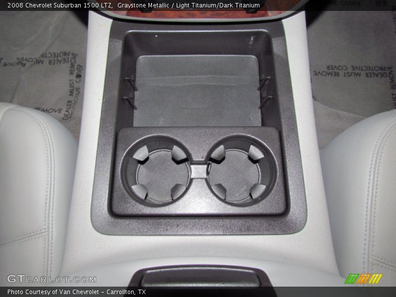 Graystone Metallic / Light Titanium/Dark Titanium 2008 Chevrolet Suburban 1500 LTZ